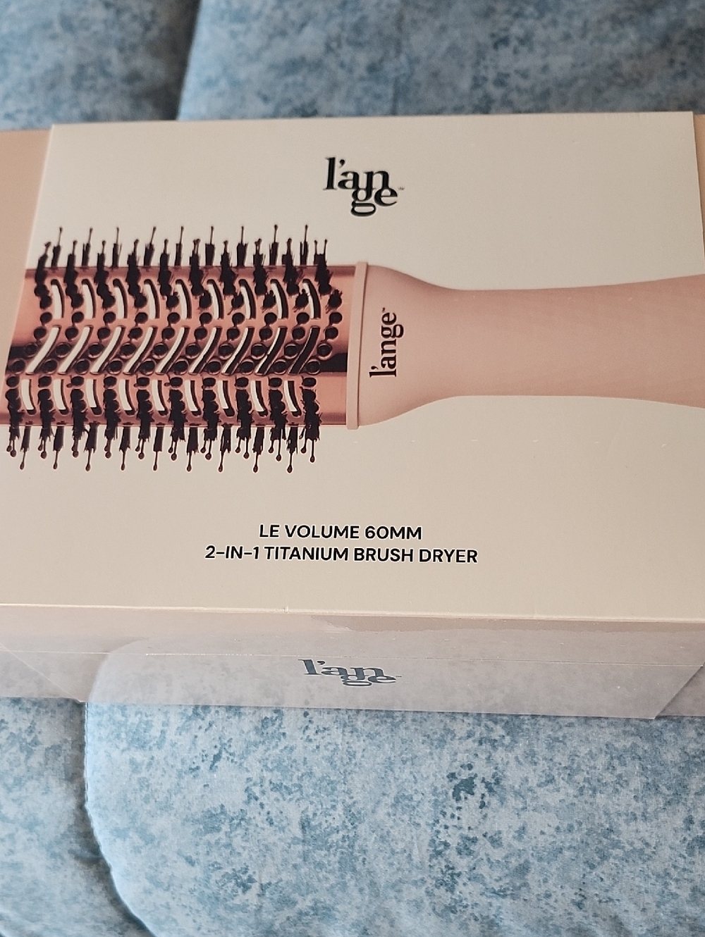 Lange Le Volume 60mm 2-in-1 Titanium Brush Dryer - Blush
